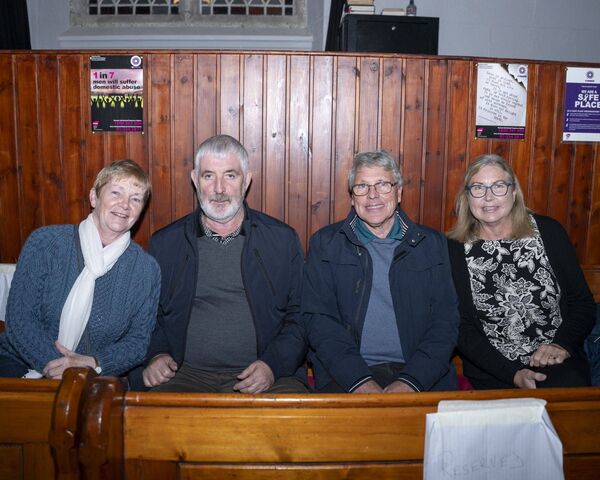 Treasa and Tommy Harris with Ian and Ann Dillon