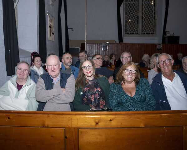 Marian and Richard Phillips, Emma, Mary and Maurice Walsh