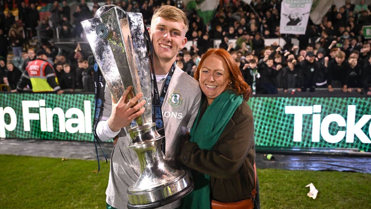 Shamrock Rovers' Kildare contingent enjoy title success