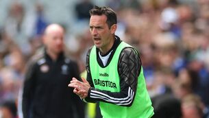 <p>Kildare hurling manager Brian Dowling Photo: ©INPHO/James Crombie</p>