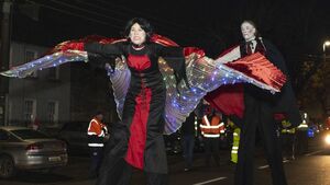 Athy breaks in Emily Square with Halloween event