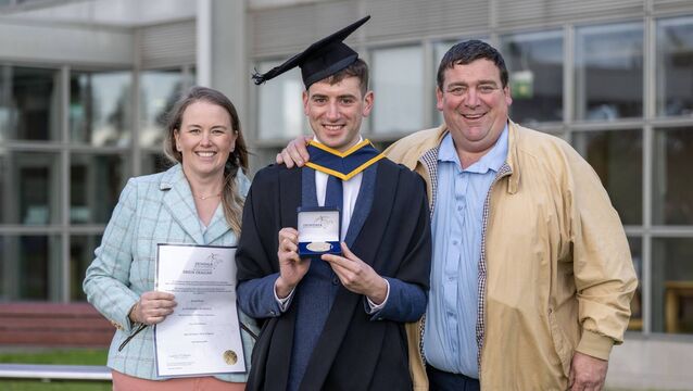 Kildare student harvests Agriculture degree