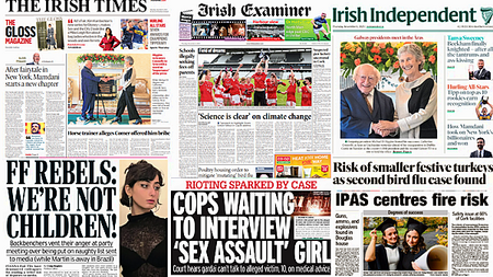 What the papers say: Thursday's front pages