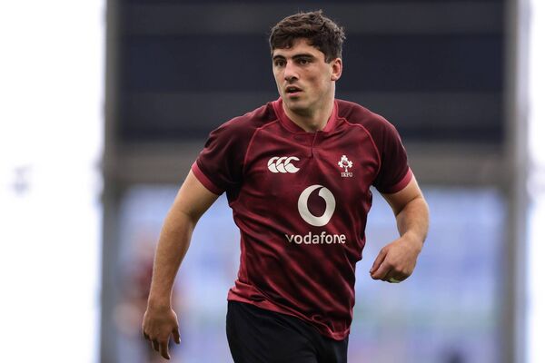 Jimmy O'Brien is providing cover for the Ireland backline this week when he starts from the bench against Japan. Photo: ©INPHO/Ben Brady Jimmy O'Brien is providing cover for the Ireland backline this week when he starts from the bench against Japan. Photo: ©INPHO/Ben Brady