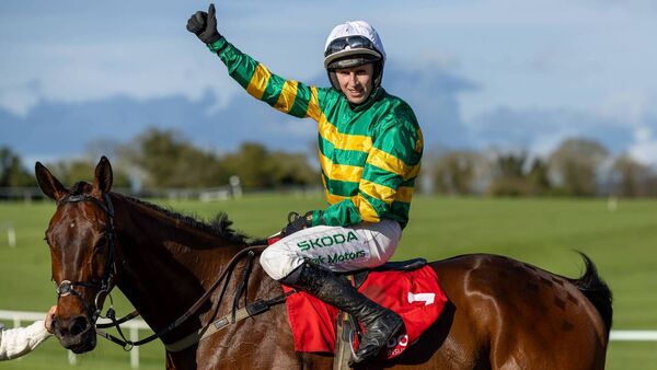 Top level jump racing returns to Naas Racecourse this Sunday