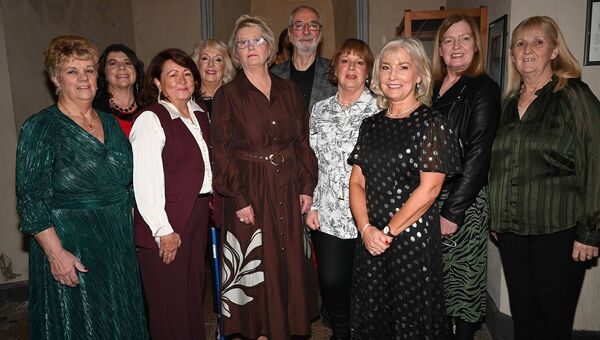 Michael English in Concert with Monasterevn Gospel Choir in aid Saint Peter and Pauls Church Monasterevin The Organising Committe Photos Jimmy Fullam Michael English in Concert with Monasterevn Gospel Choir in aid Saint Peter and Pauls Church Monasterevin The Organising Committe Photos Jimmy Fullam
