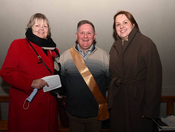 Geraldine Connell, James Hall and Cathy Connell Geraldine Connell, James Hall and Cathy Connell