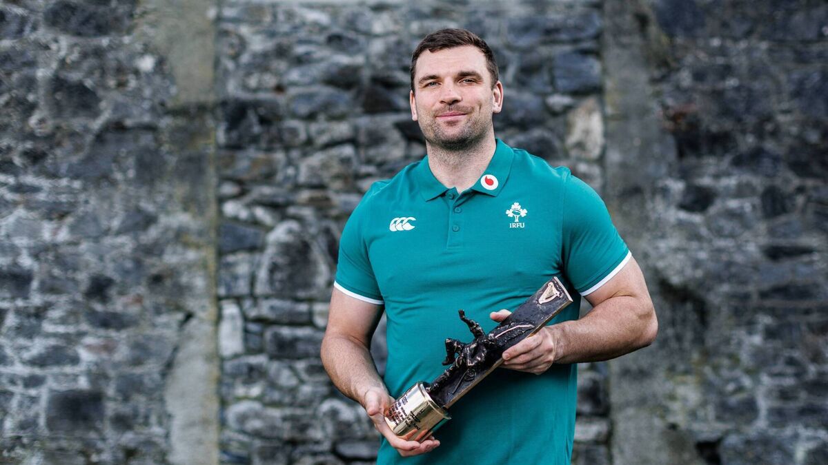 Tadhg Beirne announced as Guinness Rugby Writers of Ireland Player Of The Year