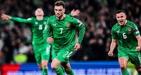 As it happened: Troy Parrott goals give Republic of Ireland famous win over Portugal