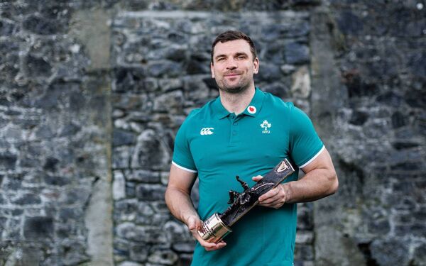 Kildare's Tadhg Beirne was this week named the Guinness Rugby Writers of Ireland Men’s Player of the Year. Photo: ©INPHO/Ben Brady Kildare's Tadhg Beirne was this week named the Guinness Rugby Writers of Ireland Men’s Player of the Year. Photo: ©INPHO/Ben Brady