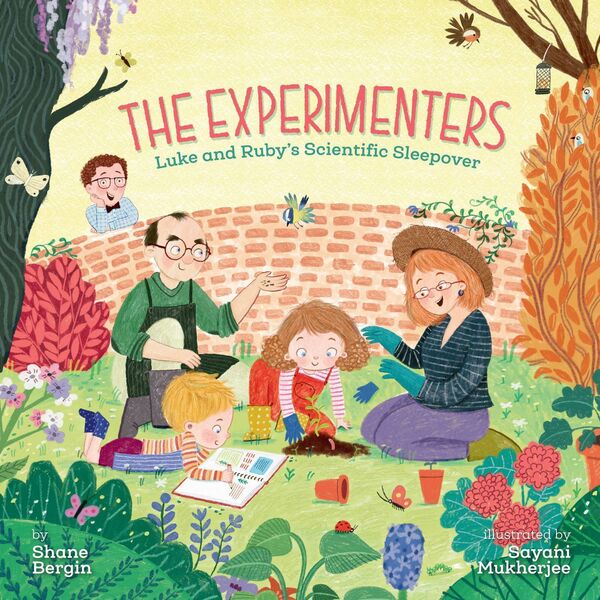 Front cover of Dr Shane Bergin's new book for budding new scientists.