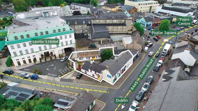 Commerical corner in Naas on market for €750,000