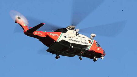 Coast Guard continue search off Donegal coast with person missing from UK Naval vessel