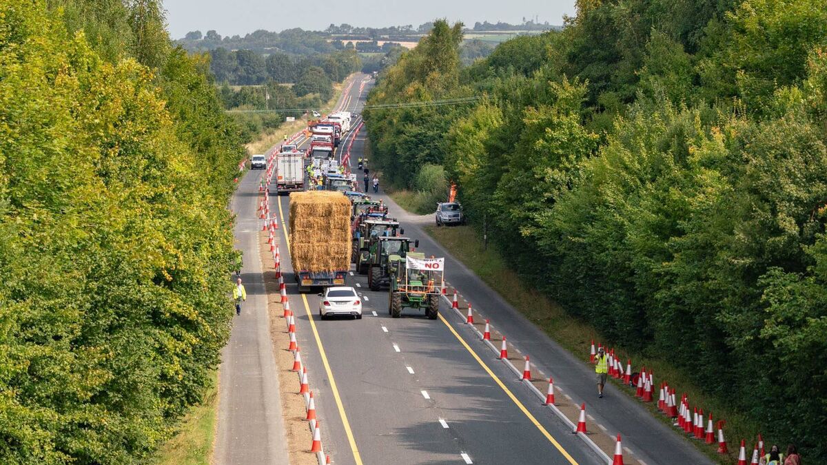 Over 40 incidents reported on controversial Kildare cycle lane
