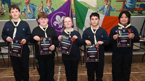 Wyatt Oak, Patrick Noone, Sophie Cullen-Dunne, Petru Blanaru and Zia Adelynn Ruiz (Cubs) 