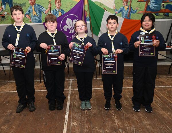 Wyatt Oak, Patrick Noone, Sophie Cullen-Dunne, Petru Blanaru and Zia Adelynn Ruiz (Cubs) 