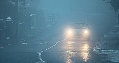 Met Éireann issues fog warning for 11 counties