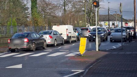 Parked cars 'a risk to pedestrians' in Kildare village