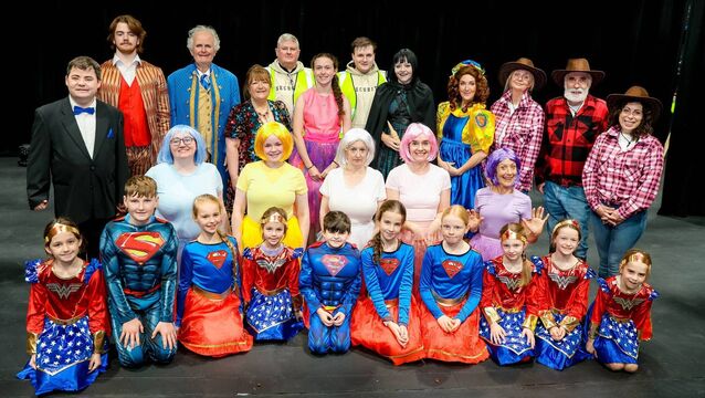 <p>The cast of Sleeping Beauty will start its run on Friday</p>