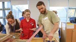 Palliative care patients at Naas Hospital take part in beautiful art project