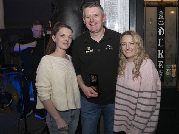 Tommy Dalton Prestige Award was awarded to Brendan Kelly from Marie and Amanda Dalton Tommy Dalton Prestige Award was awarded to Brendan Kelly from Marie and Amanda Dalton