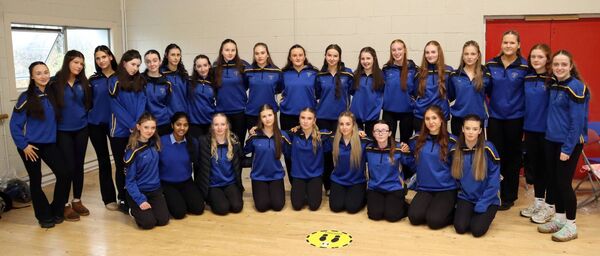 The dancers, not yet in costume