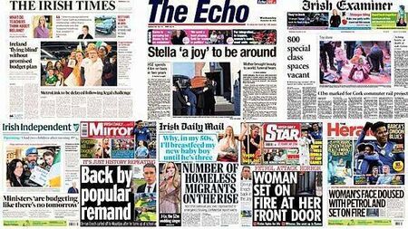 What the papers say: Wednesday's front pages
