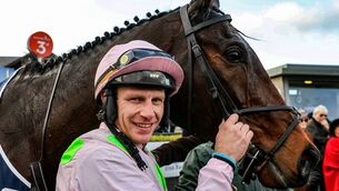 <p>Paul Townend is all smiles after riding Gaelic Warrior to win the The John Durkan Memorial Punchestown Steeplechase Photo: ©INPHO/Caroline Norris</p> <p>Paul Townend is all smiles after riding Gaelic Warrior to win the The John Durkan Memorial Punchestown Steeplechase Photo: ©INPHO/Caroline Norris</p>