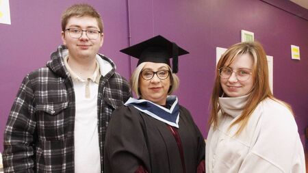 Kildare students celebrate graduation at Carlow College