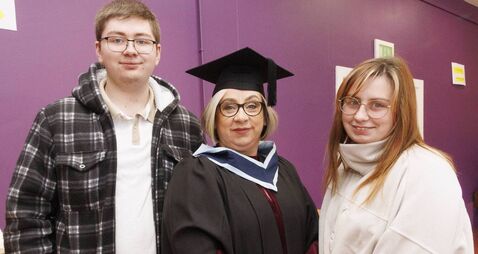 Kildare students celebrate graduation at Carlow College 