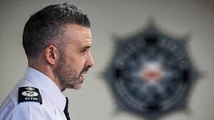 Police investigating attack on officers with hunting knife as attempted murder