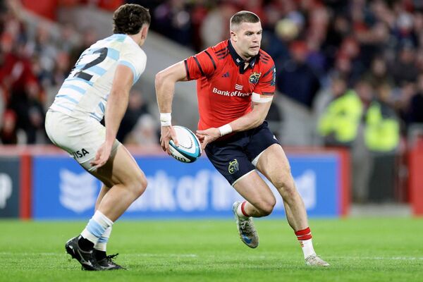 Diarmuid Kilgallen is action for Munster against Argentina XV earlier this month. Photo: ©INPHO/Laszlo Geczo Diarmuid Kilgallen is action for Munster against Argentina XV earlier this month. Photo: ©INPHO/Laszlo Geczo
