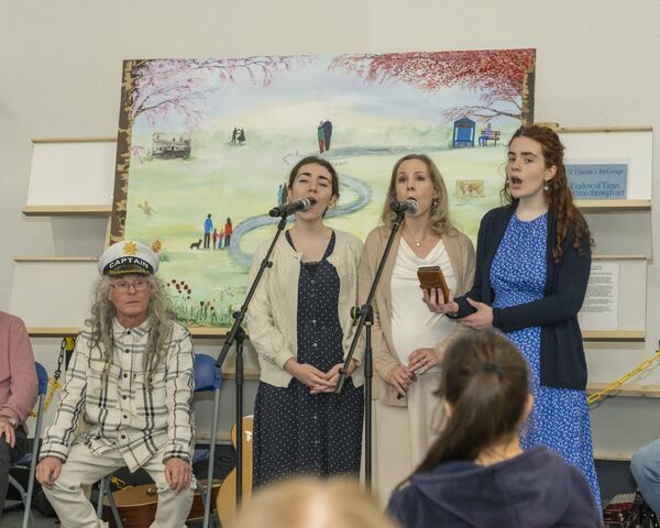 Singing by Elizabeth, Nicki and Rebekah O'Donovan