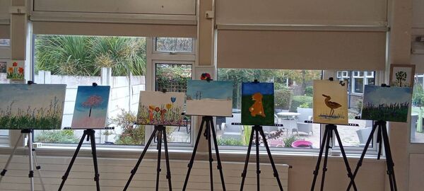 Other art work by some residences in St Vincents Athy. Photo Nicola Fitzpatrick