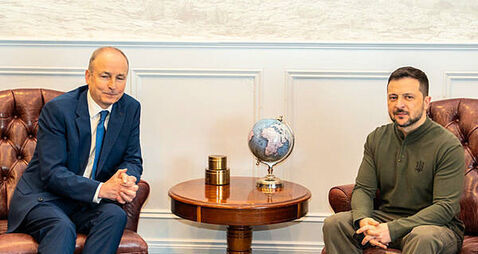 Tight security measures in place for Zelenskiy visit