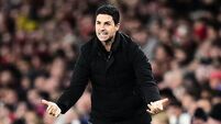 Mikel Arteta urges fans to turn up ‘like animals’ when Arsenal host Brentford