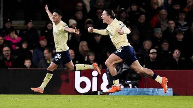 Jack Grealish fires Everton to victory as Bournemouth slump continues