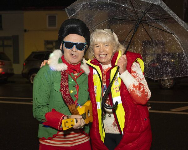 Elvis Elf and Patricia Berry