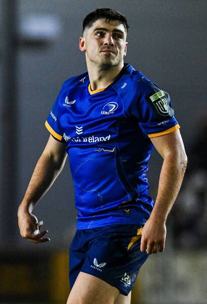 Jimmy O’Brien will start at full back for Leinster in Saturday's clash with Harlequins Photo: ©INPHO/Mike Jones