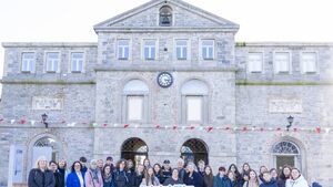 Ukrainian students visits Athy