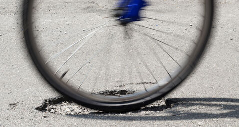 Safety concerns over collapsed section of Kildare road