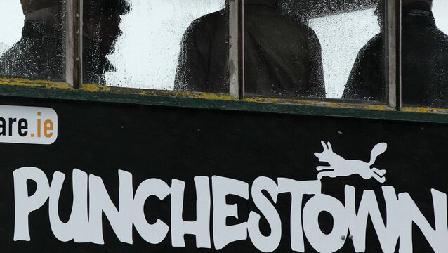 <p>Today's bad weather means that the race card at Punchestown has been rescheduled for Thursday Photo: ©INPHO/Morgan Treacy</p>