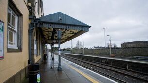<p>Carlow train station, where the Dublin-bound train was halted for over half an hour Photo: Michael O'Rourke</p> <p>Carlow train station, where the Dublin-bound train was halted for over half an hour Photo: Michael O'Rourke</p>