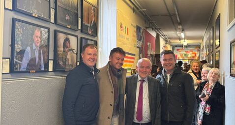 Musicians honoured on  ‘Wall of Fame’ at Kildare school 