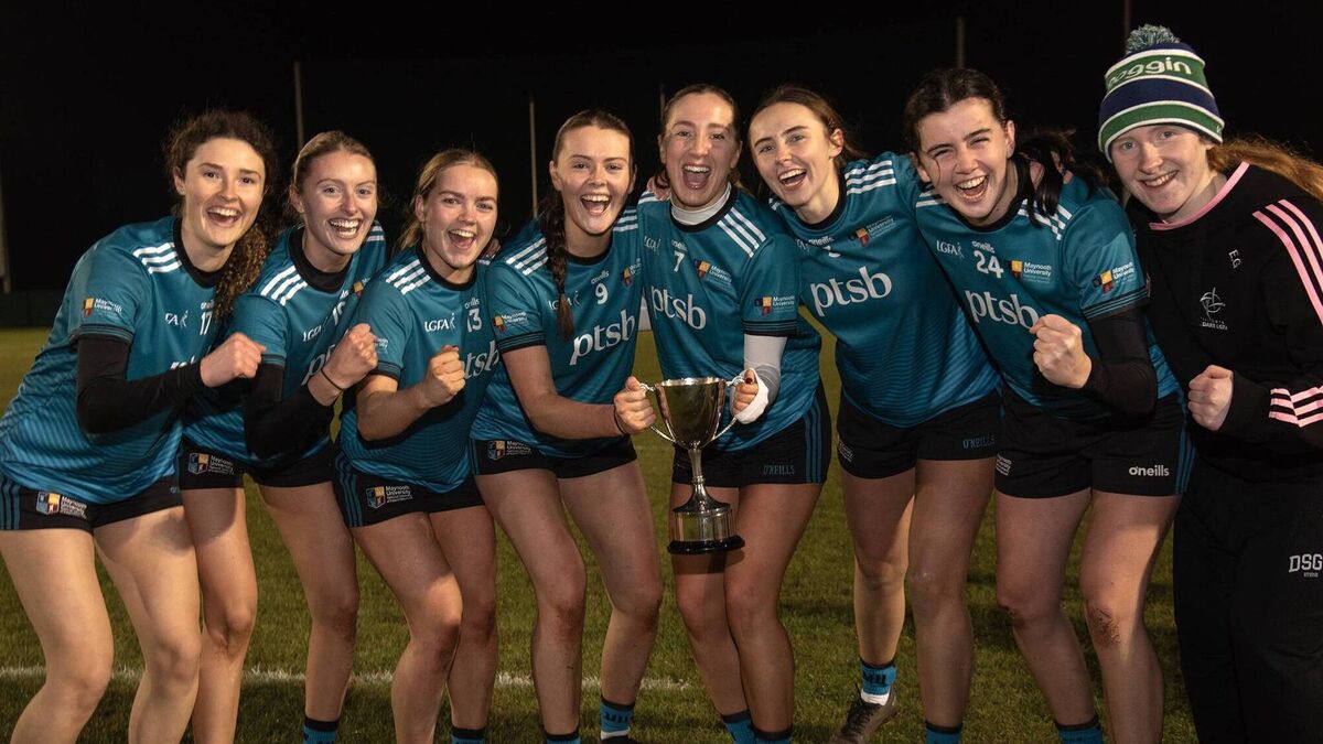 Three second-half goals help Maynooth University to Curran Cup glory