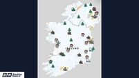 Interactive map shows location of festive events around Ireland