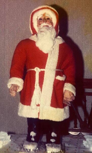 The Santa toy in Duthie's The Santa toy in Duthie's