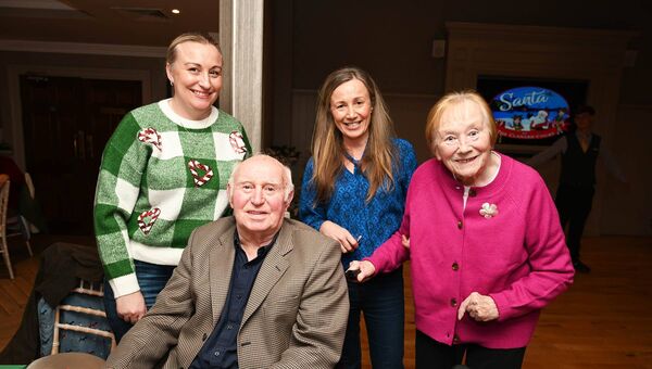 Seamus and Pearl Byrne, Rachel O'Loughlin and Anne Marie Byrne 