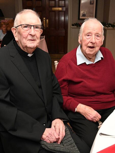 Fr Vincent Dempsey and Peter Fullam 