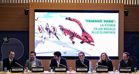 Thousands of dinosaur footprints found on Alpine cliffs near Winter Olympics site